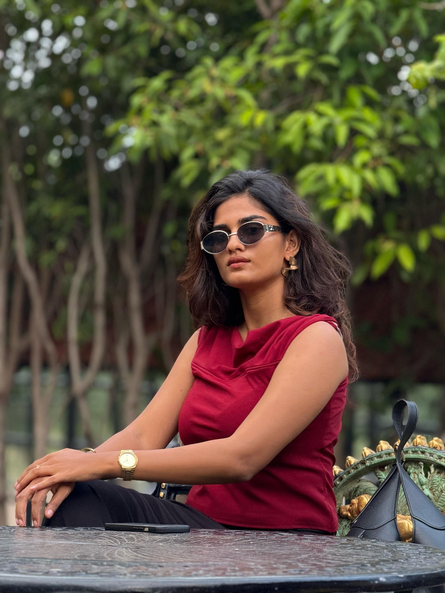 Cherry Red Multiway Top