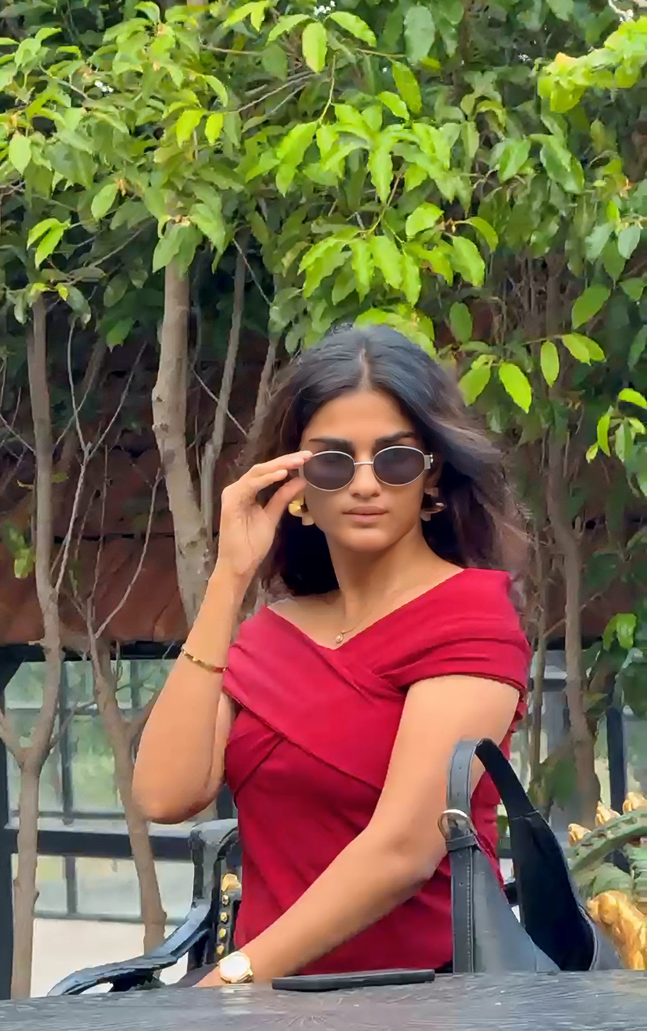 Cherry Red Multiway Top