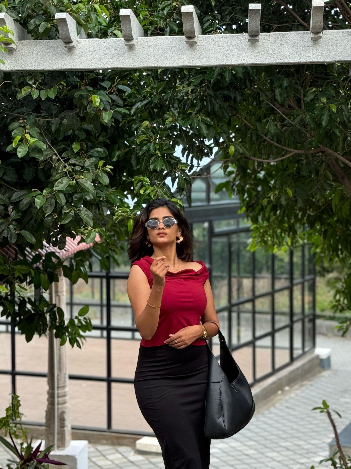 Cherry Red Multiway Top